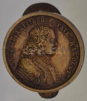 1938. "Felvidéki Emlékérem - II. Rákóczi Ferenc" Br miniatűrje gomblyukjelvényként, készítő: Boczán Károly T:2 Hungary 1938. miniature of "Commemorative Medal for the Liberation of Upper Hungary" Br, maker: Boczán Károly C:XF