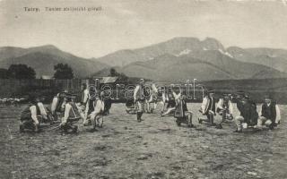 Tatra, the Zbójnicki dance of the Gorals, folklore (fa)