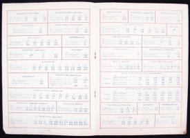 1943 Budapest VI., Zomért zománcedény-árjegyzék