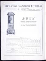 1930 Budapest V. Árjegyzék ir-rendszerü folytonégő hengeres alaku lemezköpenyes kályhákról