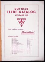 1930 Jtebe-Katalog. Német nyelvű katalógus fogorvosi eszközökről /  Dental instruments catalogue