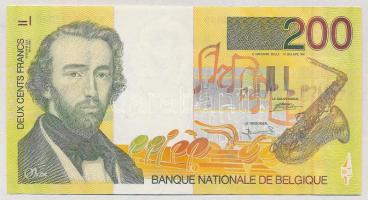 Belgium 1995. 200Fr T:I- Belgium 1995. 200 Francs C:AU