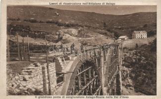 Asiago - Roana bridge reconstruction (wet damage)