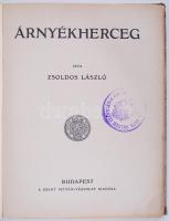 Zsoldos László: Árnyékherceg. Budapest É.N. Szent István Társulat