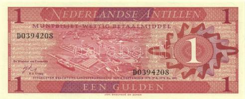 Holland Antillák 1970. 1G T:I + Trinidad és Tobago 1964. (1977) 1$ T:I Netherlands Antilles 1970. 1 Gulden C:I + Trinidad & Tobago 1964. (1977) 1 Dollar C:Unc