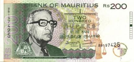 Malawi 1995. 5K T:I + Mauritius 1998. 200R T:II
Malawi 1995. 5 Kwacha C:Unc + Mauritius 1998. 200 Ru...