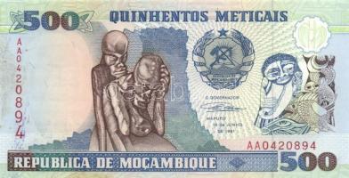 Marokkó 1987. 10D (2x) T:II + Mozambik 1991. 500M T:I
Morocco 1987. 10 Dirhams (2x) C:XF + Mozambiqu...