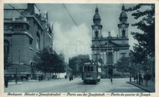 Budapest VIII. Józsefváros a 16-os villamossal