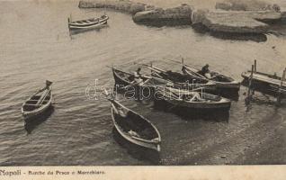 Naples Marechiaro fishing boats (fl)