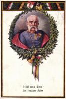 Franz Joseph, &quot;salvation and victory in the new year&quot;, propaganda