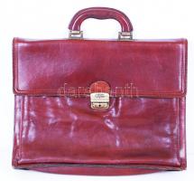 Bőr aktatáska, jó állapotban /  Leater briefcase, good condition, 30x40cm