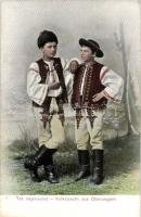 Tót / Toth folklore, boys in costume