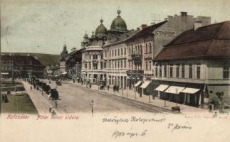 Kolozsvár main square, the shop of Marton Szele