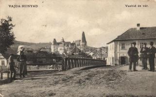 Vajdahunyad iron bridge, castle hill