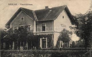 Bánlak railway station (EB)