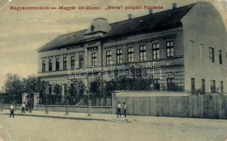 Nagyszentmiklós Berta boy school (EK)