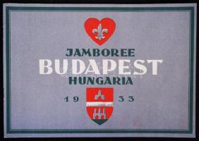 1933 Jamboree Budapest Hungaria 16 oldalas emlékfüzet a külföldi résztvevőknek Márton és Richter gra...
