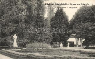 Pöstyén park, Erzsébet statue