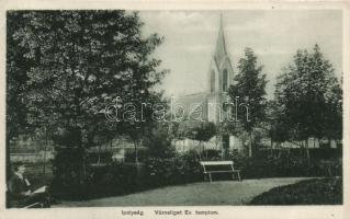 Ipolyság Evangelist church, park (EK)