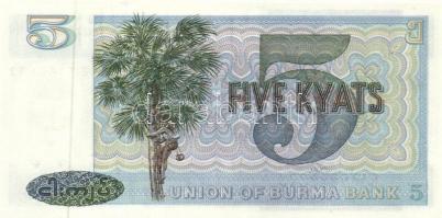 Burma/Laosz/Bhután/Maldív-szigetek 6db klf modern bankjegy T:I
Burma/Laos/Bhutan/Maldives 6 differen...