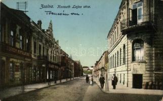 Zsolna Kossuth street, the shop of Bertalan Scheer (fa)