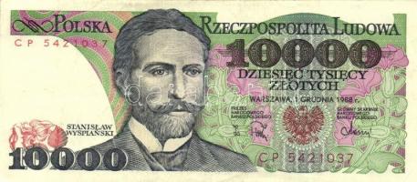 Lengyelország 1982. 500Zl + 1000Zl + 1988. 50Zl + 100Zl + 10.000Zl + 1993. 100.000Zl T:I,II,III
Pola...