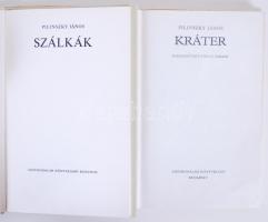 2 db Pilinszky János kötet: Kráter. Szálkák