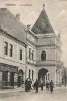 Kisszeben main street, the shop of József Patocska