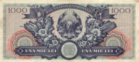 Románia 1947. 1.000.000L + 1948. 1000L T:III
Romania 1947. 1.000.000 Lei + 1948. 1000 Lei C:F