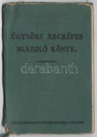 1942 Ügynöki arcképes igazolvány