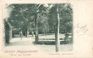 1899 Nagyszombat Virág sétány / park