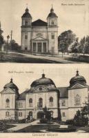 Gács Forgách castle, church (Rb)