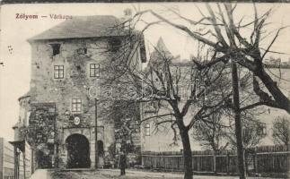 Zólyom castle gate