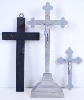 3db kereszt /  Crucifixes, 17-34cm