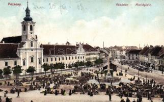 Pozsony market place