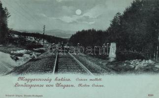 Hungarian border near Csaca, railroad