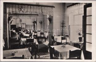 Munkács the restaurant of Béla Sirokai, interior