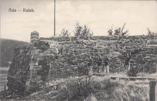 Ada Kaleh castle ruins