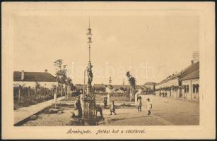 Érsekújvár promenade, fountain