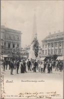 Arad Liberty statue, the Hotel White Cross of Lajos Nagy