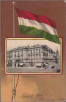 Arad theater, Hungarian flag litho