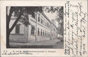 Pöstyén k.u.k. military spa sanatorium (EK)