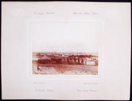 cca 1880 A magas Tátrából - Aus der hohen Tátra: A magas Tátra - Die hohe Tátra. Divald Károly eperj...