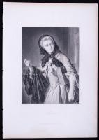 1864 Lucie. Acélmetszet, Goethe-Galerie, Leipzig, 28,5x20cm