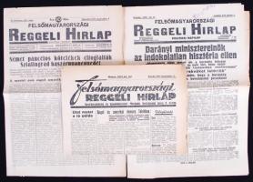 1937/1938/1942 Felsőmagyarországi Reggeli Hirlap, 3 szám