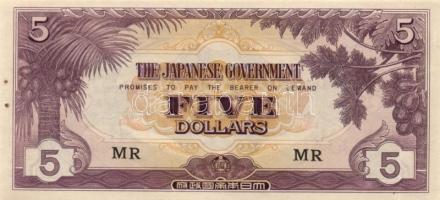 4db különféle japán megszállási bankjegy T:vegyes
4 different banknotes by the "Japanese Govern...