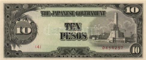 4db különféle japán megszállási bankjegy T:vegyes
4 different banknotes by the "Japanese Govern...
