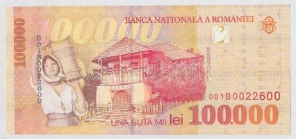 Románia 1998. 100.000L T:I-
Romania 1998. 100.000 Lei C:AU