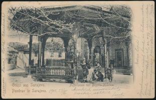 Sarajevo mosque fountain