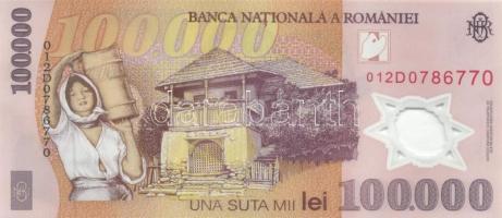 Románia 2000. 10.000L (2x) + 2001. 100.000L T:I
Romania 2000. 10.000 Lei (2x) + 2001. 100.000 Lei C:...